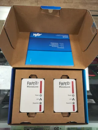 FRITZ!Powerline 510E Set Adaptador Red