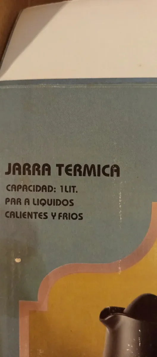 Jarra Termo Plata 1 Litro