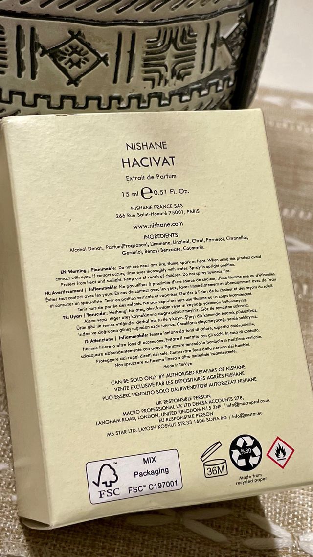 NISHANE Hacivat Extrait de Parfum