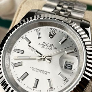 Reloj Rolex Datejust Plata