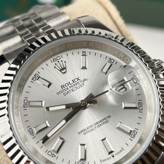 Reloj Rolex Datejust Plata