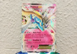 Pack Cartas Pokémon Originales 2 Cromos Xerneas EX