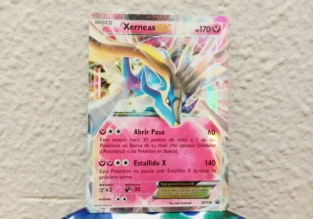 Pack Cartas Pokémon Originales 2 Cromos Xerneas EX