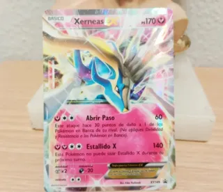 Pack Cartas Pokémon Originales 2 Cromos Xerneas EX