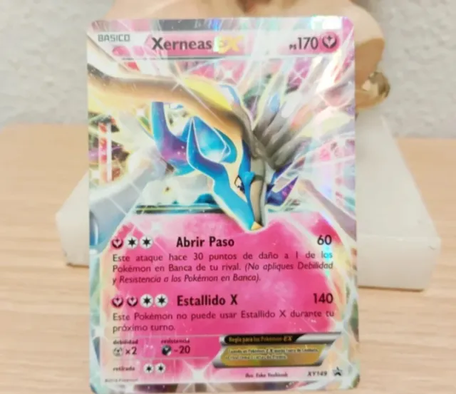 Pack Cartas Pokémon Originales 2 Cromos Xerneas EX
