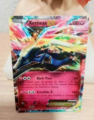 Pack Cartas Pokémon Originales 2 Cromos Xerneas EX