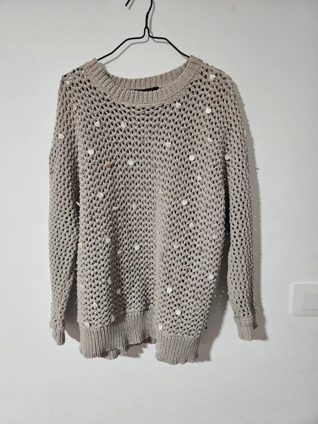 Jersey Parfois Beige Talla Única