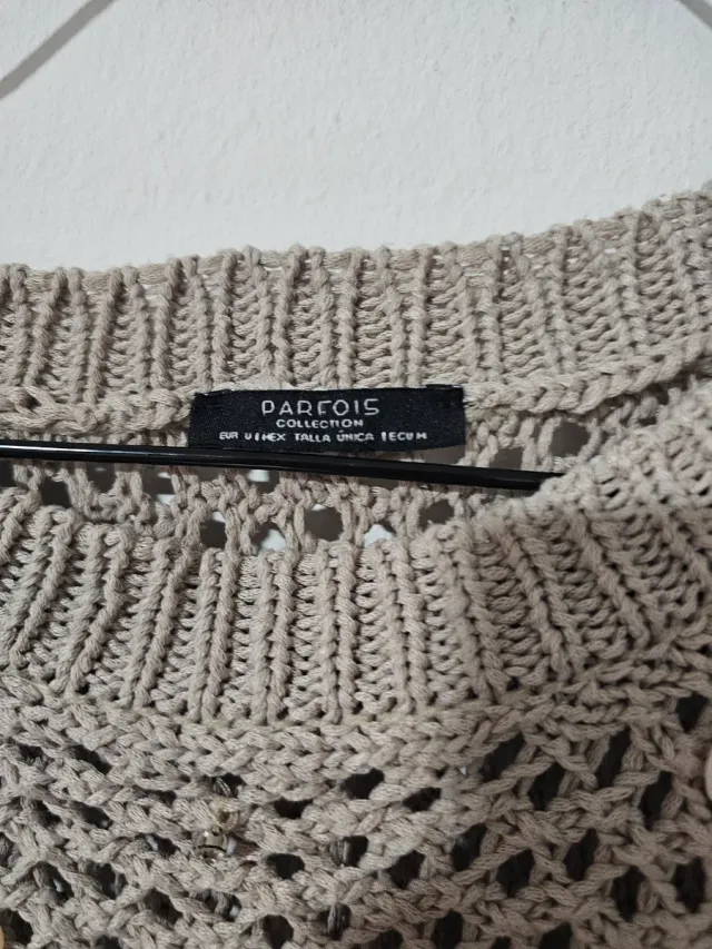 Jersey Parfois Beige Talla Única