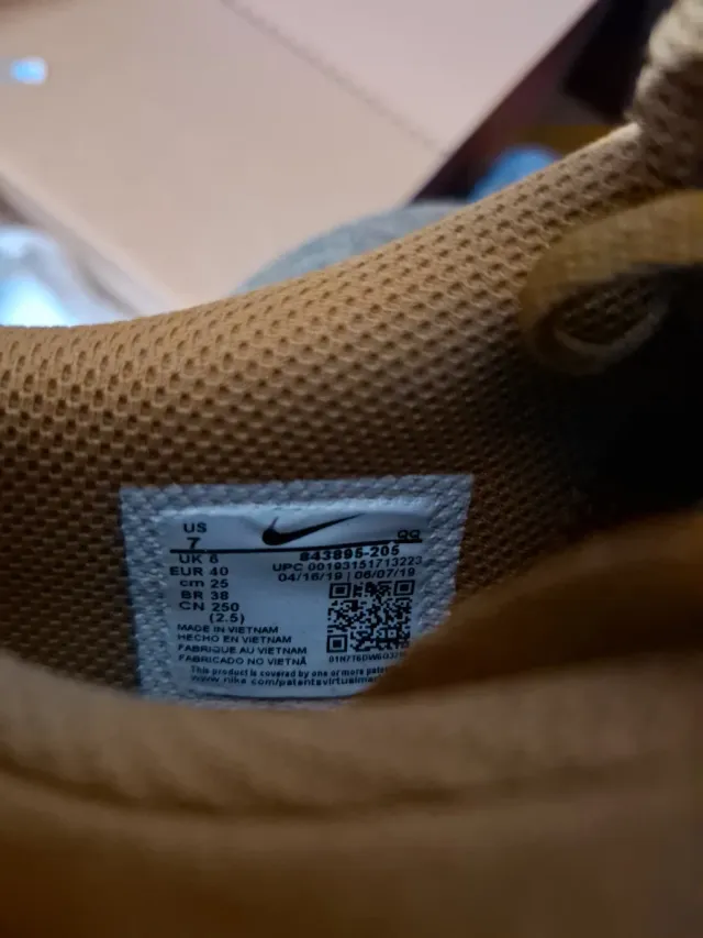 Nike SB Check Solar Marrón/Mostaza Hombre