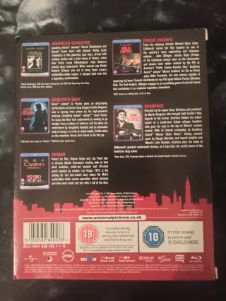 Gangster Pack Blu-ray (Leer descripción)