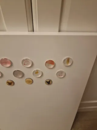 Tablero de imanes blanco