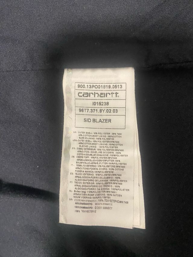 Chaqueta Blazer Carhartt WIP Beige nueva sin uso