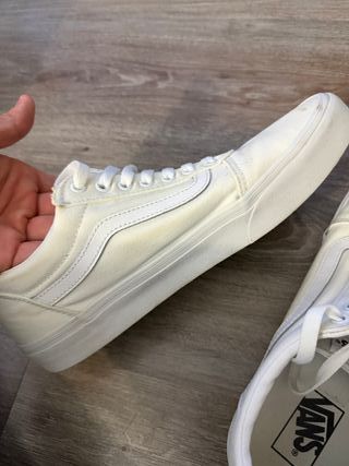 Zapatillas Vans Blancas