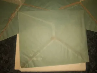 Vintage buste e carta per posta aerea