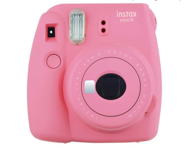 Cámara Instax Mini 9 Rosa sin usar