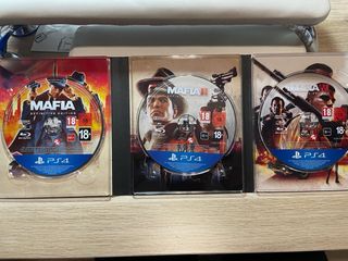 Pack 4 Juegos PS4: Mafia, Division 2, Days Gone, U