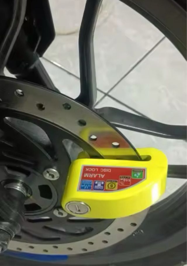 Lucchetto disco allarme 110 db moto quad