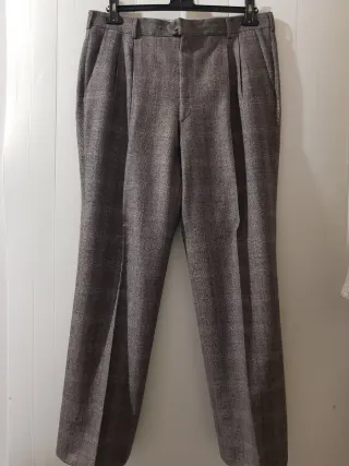 Completo uomo Principe di Galles 100% lana