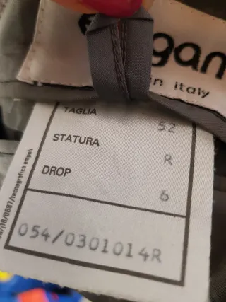 Completo uomo Principe di Galles 100% lana