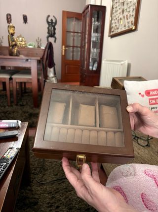 Caja de Relojes Guardarelojes Madera