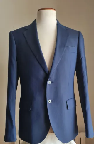 Traje azul slim fit T. 50/42