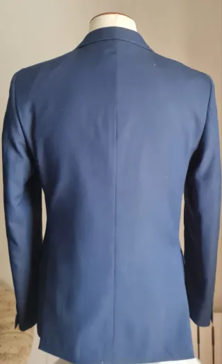 Traje azul slim fit T. 50/42