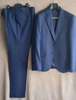 Traje azul slim fit T. 50/42