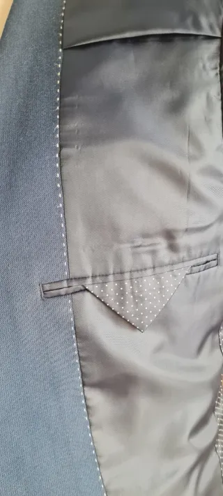 Traje azul slim fit T. 50/42