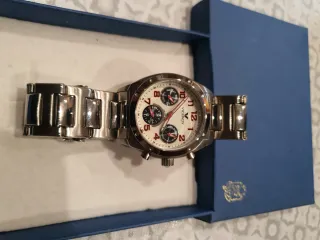 Reloj Viceroy Cronógrafo Esfera Blanca