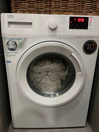 Lavadora Beko 7kg Vapor 1200rpm