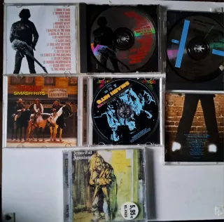 Cds Springsteen M. Jackson  Jethro Tull Hendrix