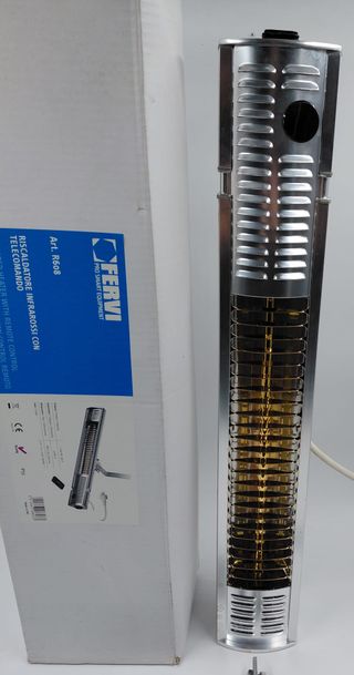 Riscaldatore infrarossi FERVI con telecomando