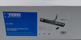 Riscaldatore infrarossi FERVI con telecomando