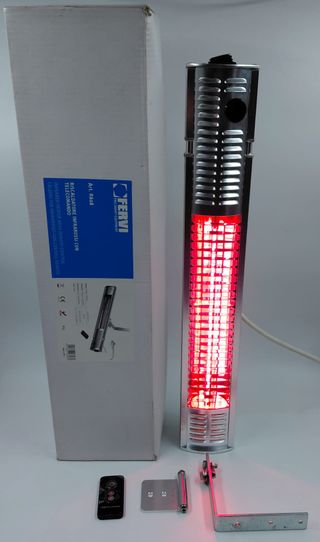 Riscaldatore infrarossi FERVI con telecomando
