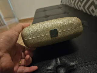 Bolso de fiesta Helena Rubinstein dorado