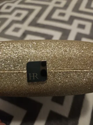 Bolso de fiesta Helena Rubinstein dorado