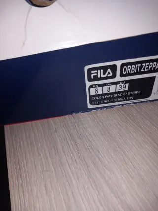 Zapatillas Fila Orbit Zeppa Negras