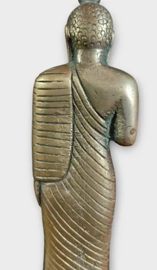 Estatua Buda Bronce Principios Siglo XX