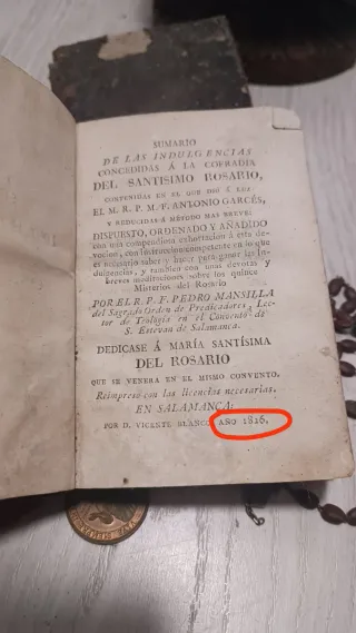 Lote antigüedades religiosas