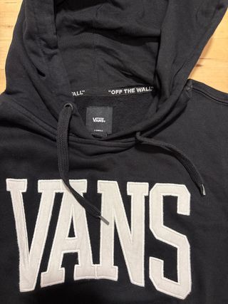 Sudadera Vans Negra Talla XS