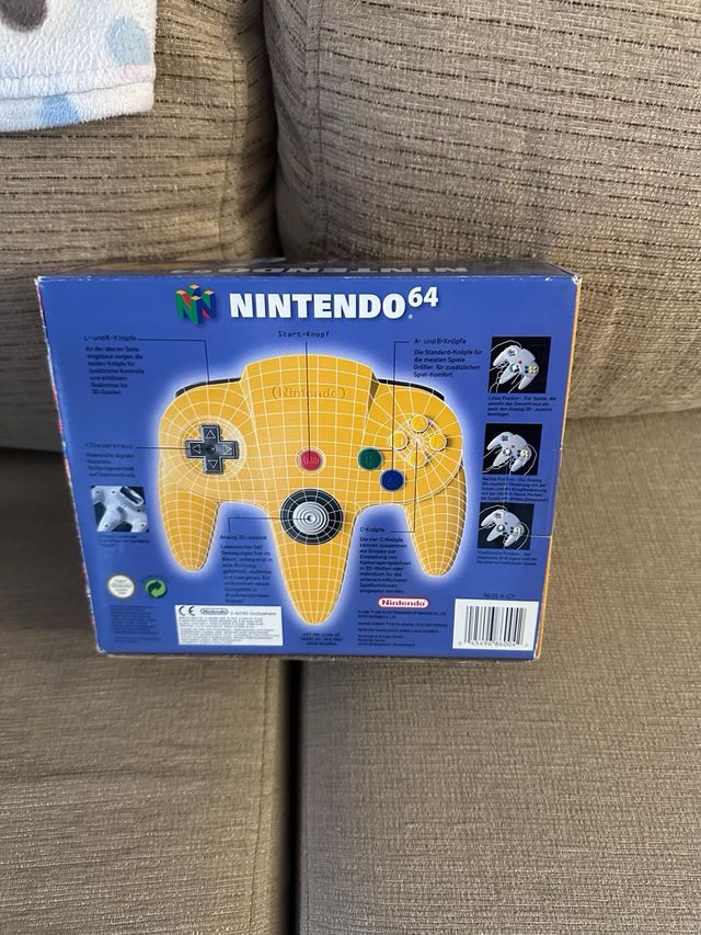 Mando Nintendo 64 Amarillo