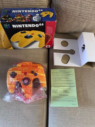 Mando Nintendo 64 Amarillo