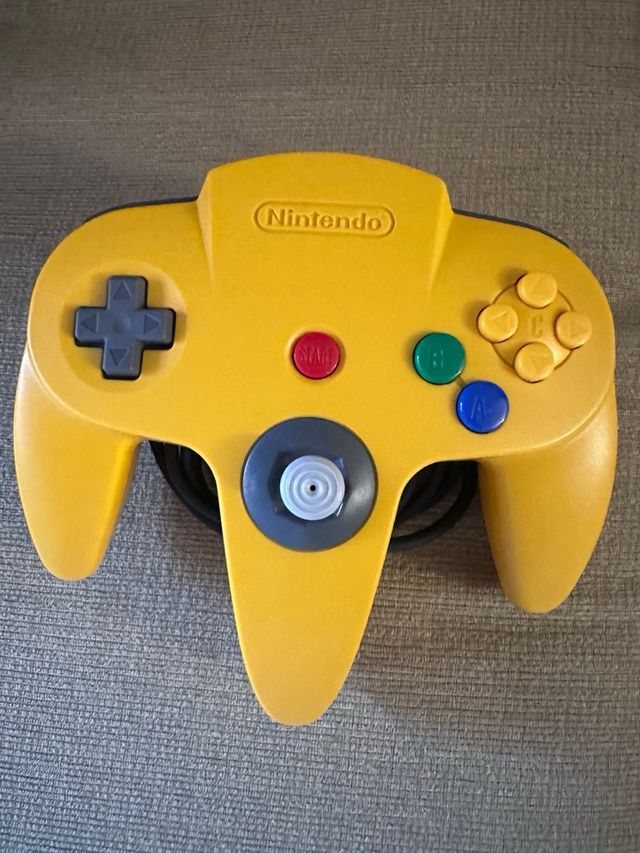 Mando Nintendo 64 Amarillo
