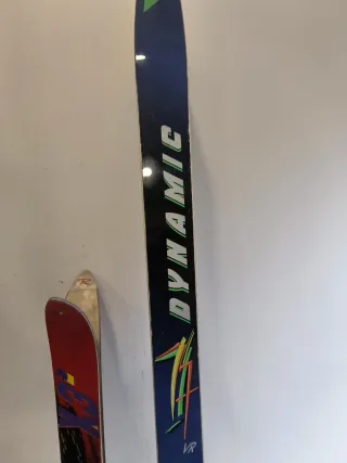 Esquís Dynamic Flexteel 2.0 y Rossignol X3s