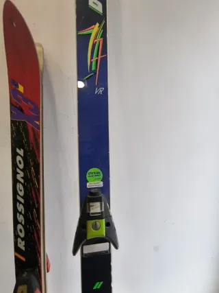 Esquís Dynamic Flexteel 2.0 y Rossignol X3s