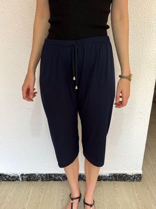 Pantalón azul marino mujer XL - XXL
