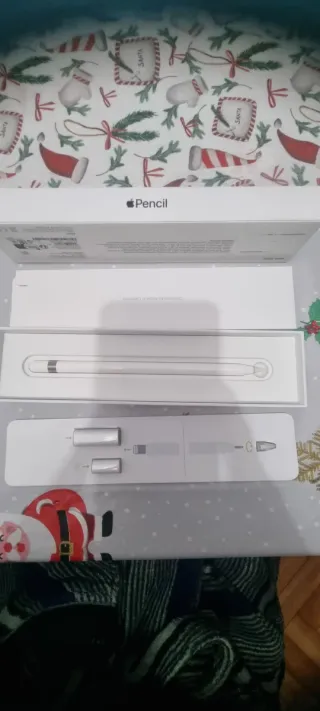 Apple Pencil Plata/Blanco