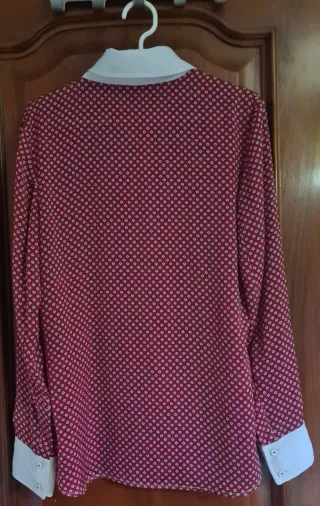 Camisa Highly Preppy Roja y Blanca