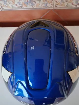 Casco Moto G-Mac Azul Talla S