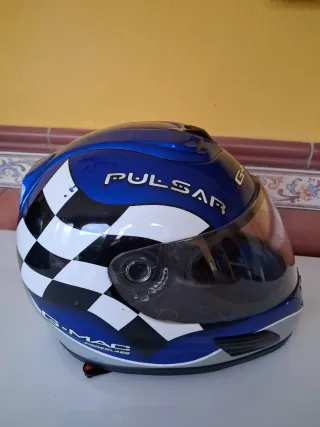 Casco Moto G-Mac Azul Talla S